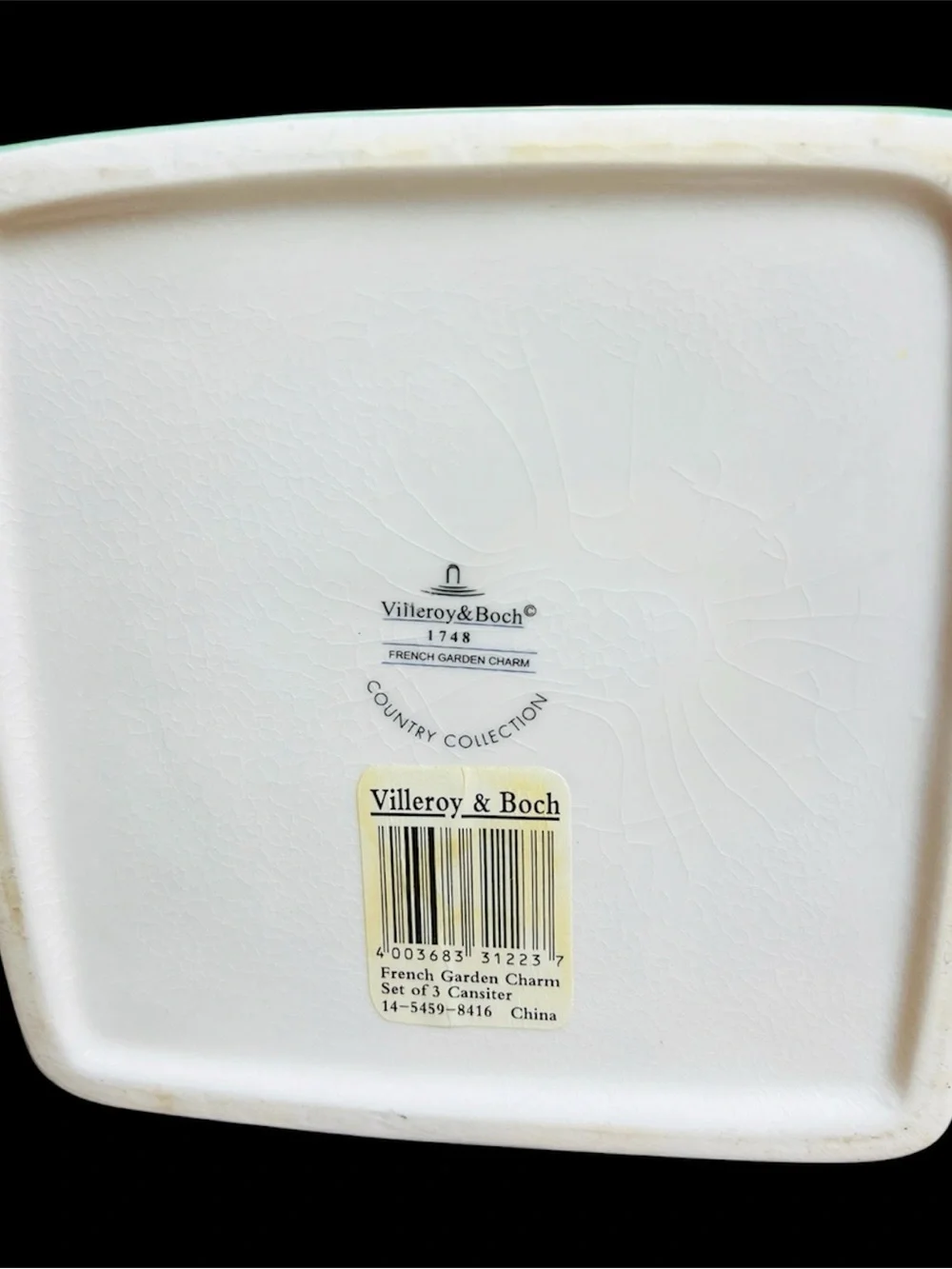 Villeroy & Boch French Garden Fleurence, Fruit: Large Apple Canister, 11